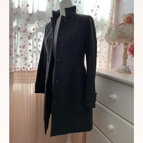 J. Crew Factory Skirted Dress Coat - Picture 4 of 8
